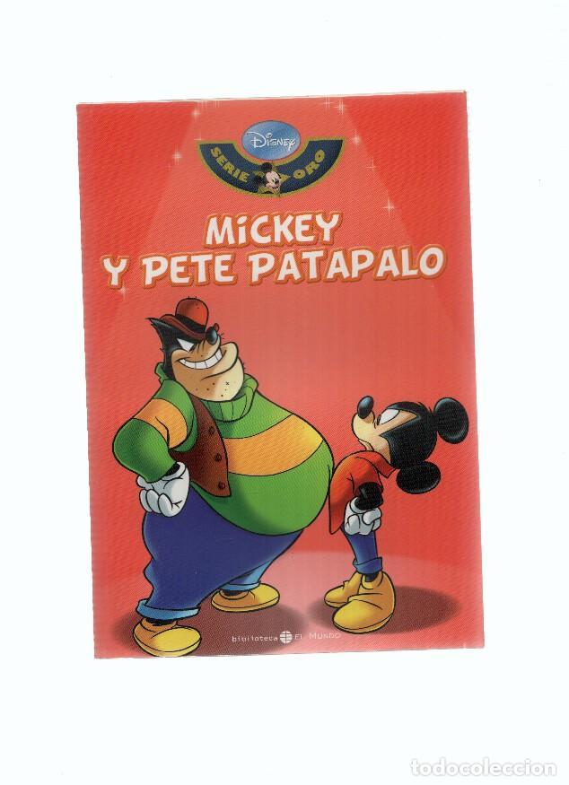 Comics: Serie Oro DISNEY, Numero 14: MICKEY Y PETE PATAPALO (Biblioteca El Mundo 2009) - Walt Disney