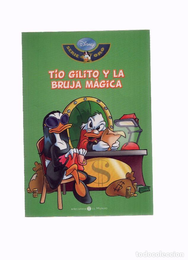 Fumetti: Serie Oro DISNEY, Numero 37: TIO GILITO Y LA BRUJA MAGICA (Biblioteca El Mundo 2009) - Walt Disney
