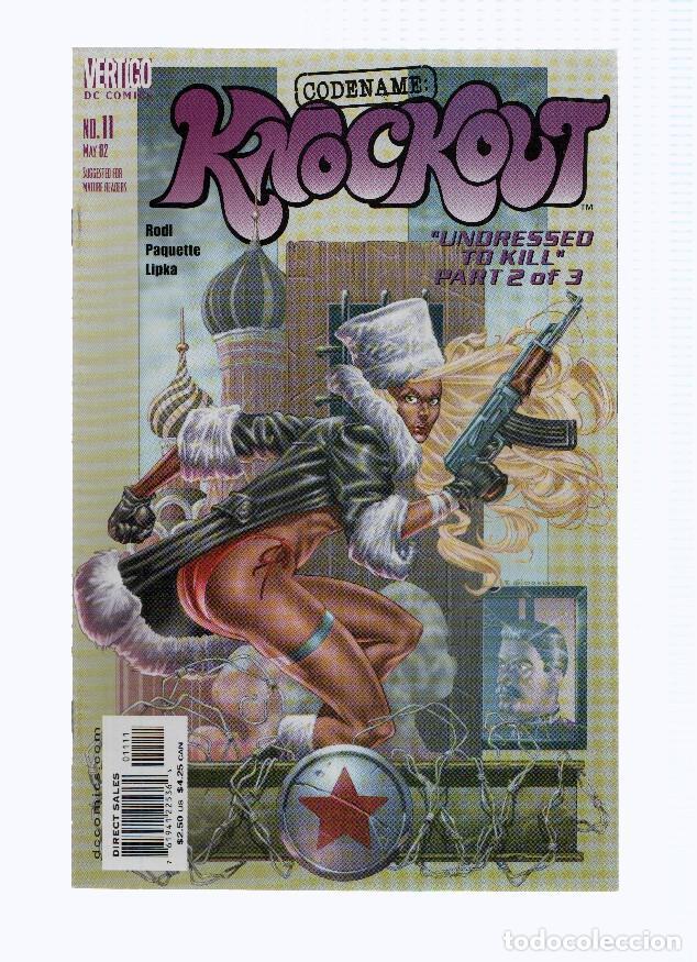 Comics: CODENAME: KNOCKOUT, Volume 1, Numero 11: Undressed to Kill, Part 2 (Vertigo 2001) - Robert Rodi