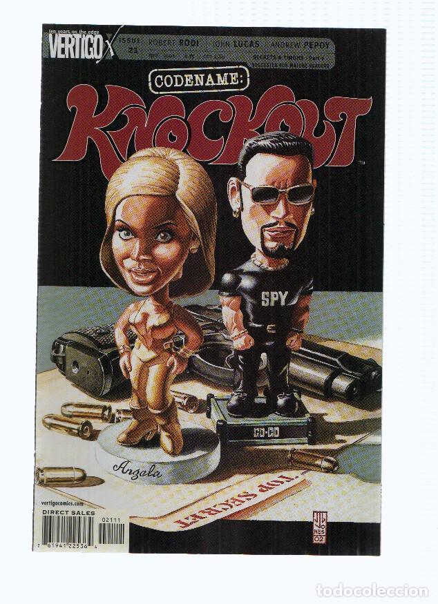 Comics: CODENAME: KNOCKOUT, Volume 1, Numero 21: Secrets and Thighs, Part 1 (Vertigo 2001) - Robert Rodi