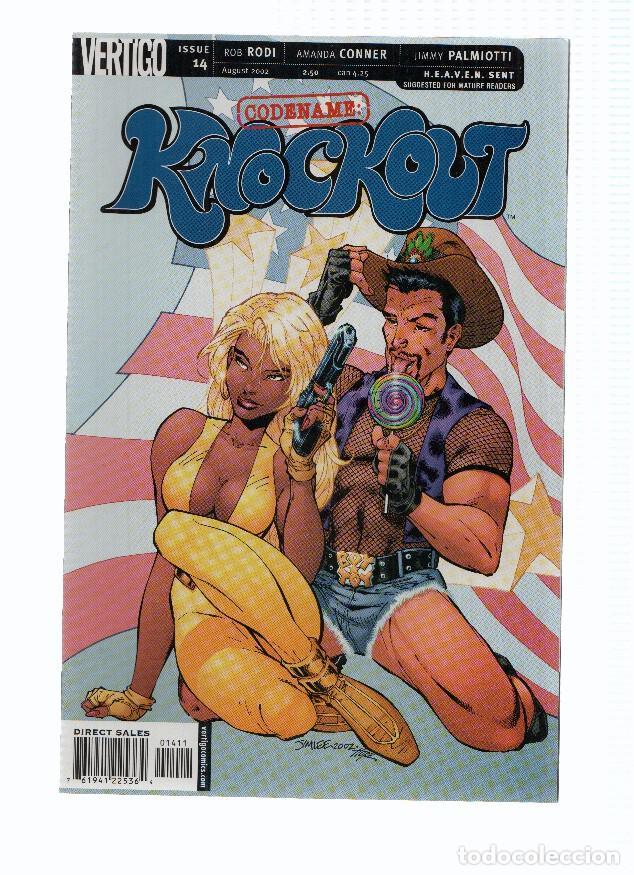 C&oacute;mics: CODENAME: KNOCKOUT, Volume 1, Numero 14: H.E.A.V.E.N Sent (Vertigo 2001) - Robert Rodi - Foto 1