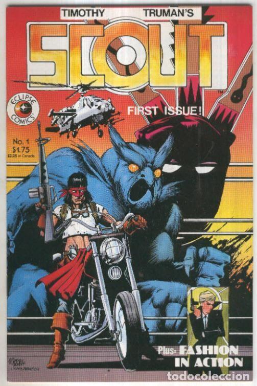 C&oacute;mics: SCOUT Vol.1: Numero 01 (Eclipse Comics 1985-1987) - Timothy Truman - Foto 1