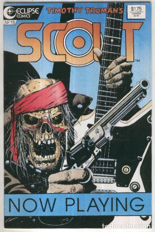 C&oacute;mics: SCOUT Vol.1, No. 18: Blues Hit Big Town (Eclipse 1985-1987) - Timothy Truman