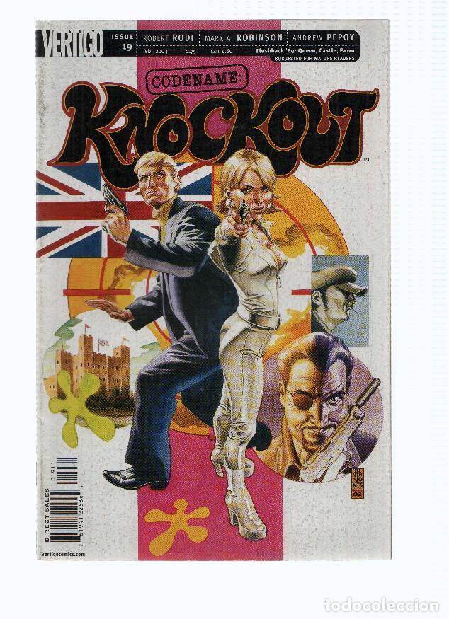 C&oacute;mics: CODENAME: KNOCKOUT, Volume 1, Numero 19: Queen, Castle, Pawn (Vertigo 2001) - Robert Rodi - Foto 1