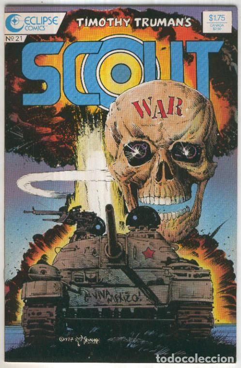 Comics: SCOUT Vol.1, No. 21: I,m on Fire (Eclipse Comics 1985-1987) - Timothy Truman