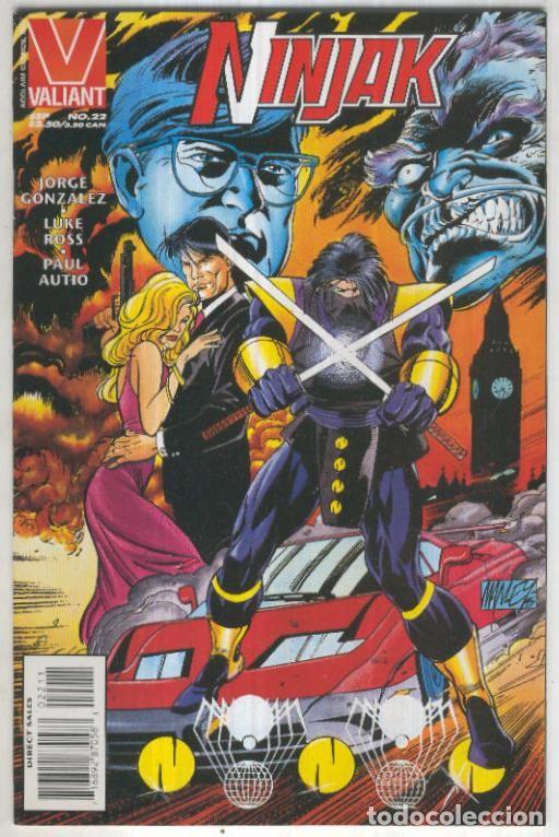 C&oacute;mics: NINJAK, Vol.1 No. 22: Ninjak (Valiant 1995) - Mark Moretti - Foto 1