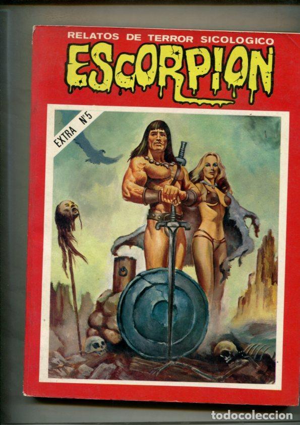 C&oacute;mics: Escorpion retapado numeros 87 al 91 (numerado 2 en interior cubierta) - Varios - Foto 1