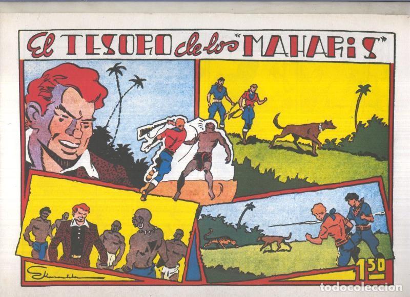 C&oacute;mics: Facsimil Julio y Ricardo: El tesoro de los Maharis - Marculeta - Foto 1