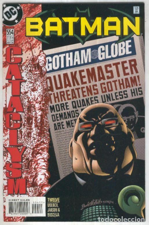 C&oacute;mics: BATMAN Vol.1, No.554: Cataclysm 12 (1998) - Doug Moench - Foto 1