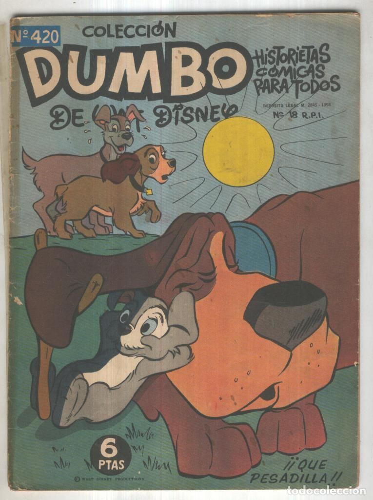 C&oacute;mics: Dumbo numero 420 (aviejado) - Walt Disney - Foto 1