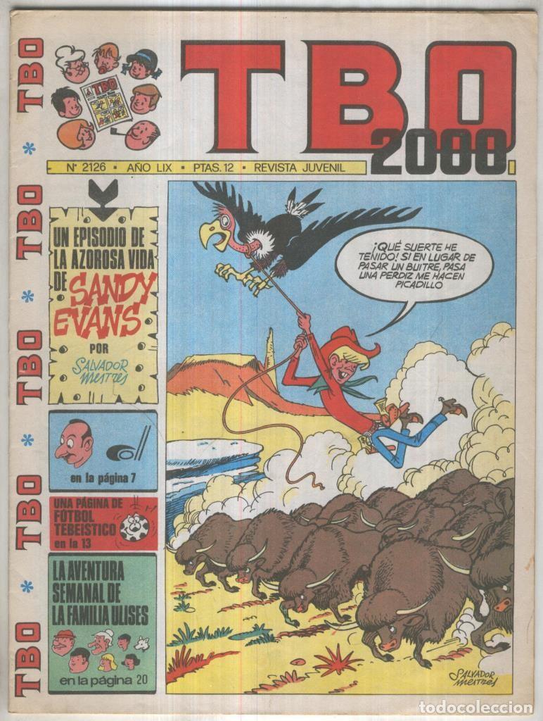 Comics: TBO 2000 numero 2126: Sandy Evans de Salvador Mestres - varios