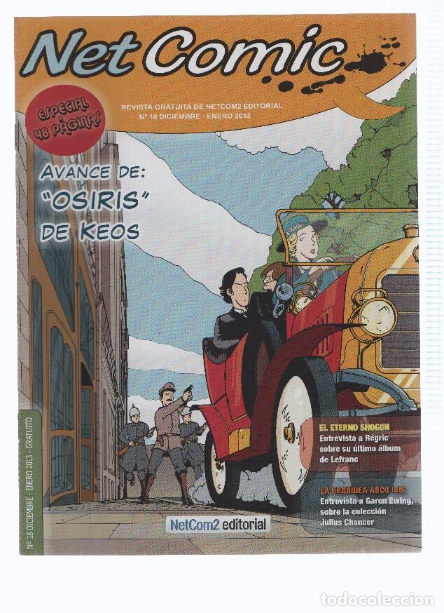 C&oacute;mics: Revista: NET COMIC, Numero 18: Avances de: Osiris de Keos (NetCom2 2012) - Varios - Foto 1