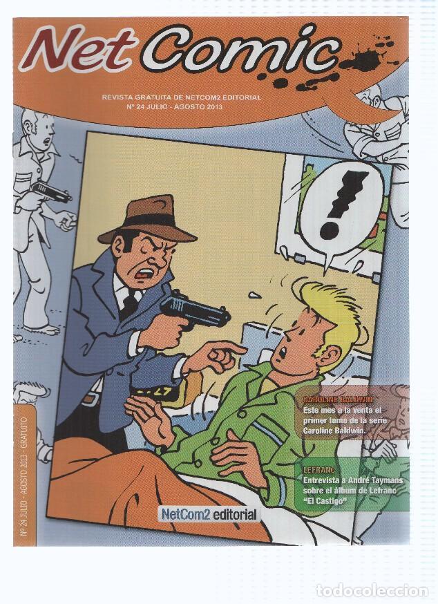 C&oacute;mics: Revista: NET COMIC, Numero 24: Caroline Baldwin (NetCom2 2013) - Varios - Foto 1