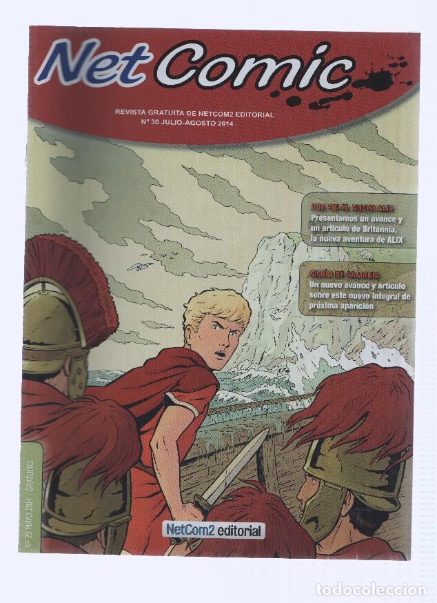 C&oacute;mics: Revista: NET COMIC, Numero 30: ALIX: Britannia (NetCom2 2014) - Varios - Foto 1