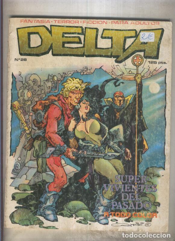 C&oacute;mics: Delta numero 28 (numerado 1 en trasera, procede de retapado) - Varios - Foto 1