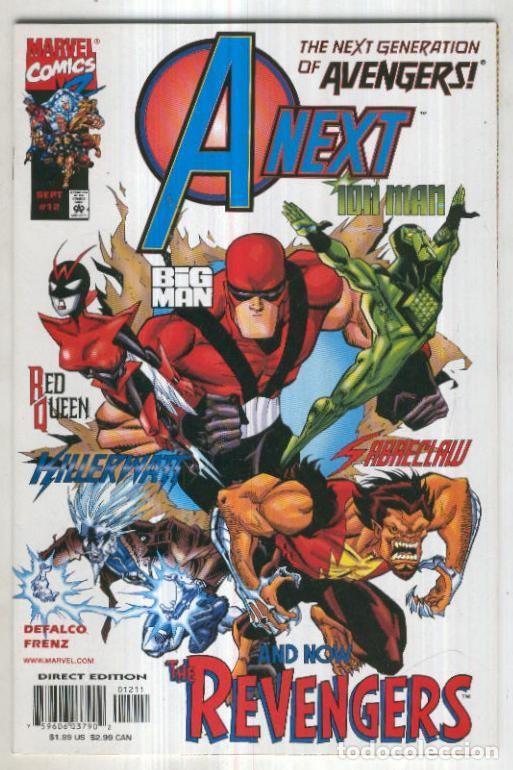C&oacute;mics: A-NEXT, The Next Generation of Avengers Vol.1, No.12: The End of the Avengers - Tom DeFalco