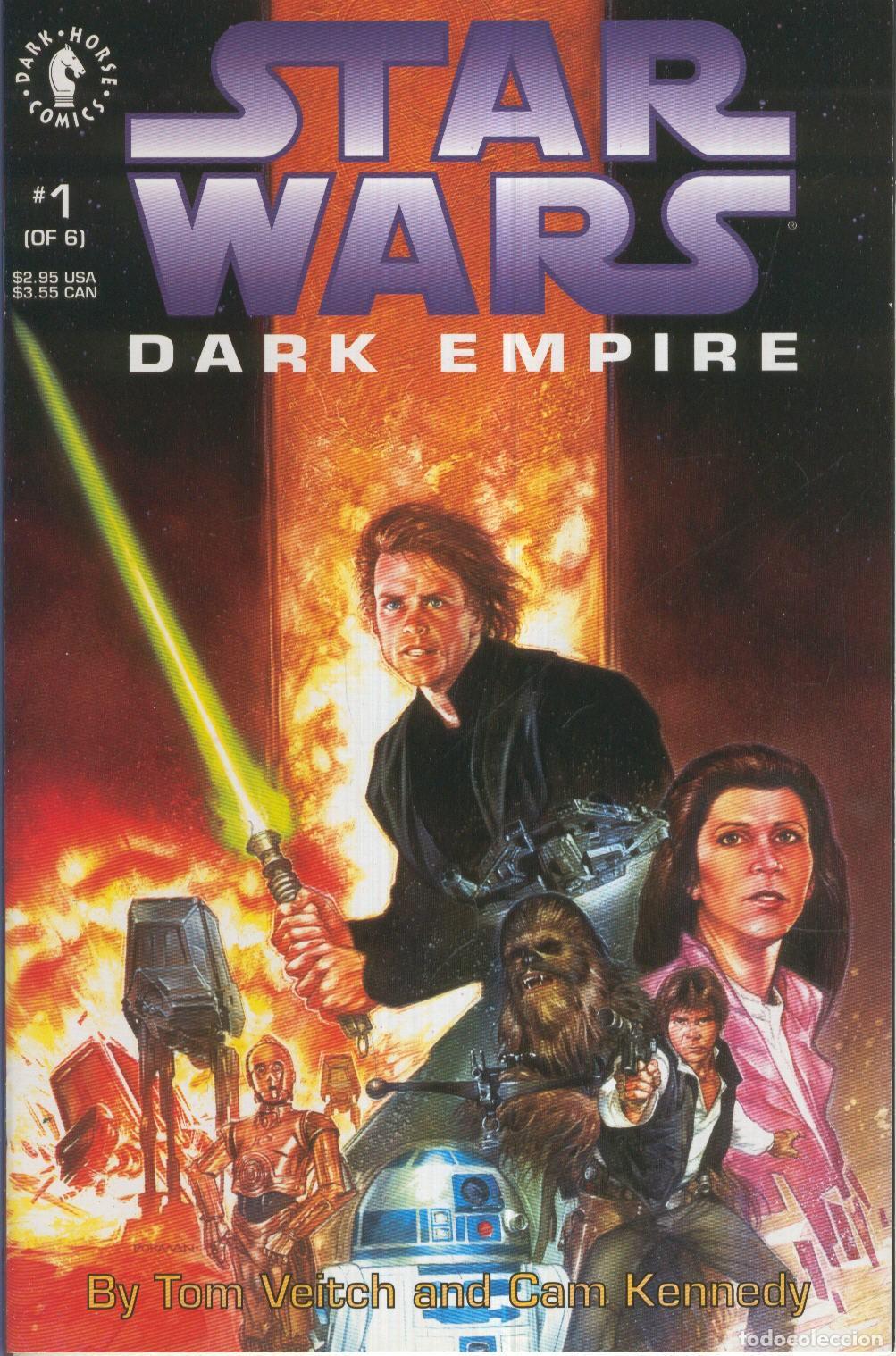 C&oacute;mics: STAR WARS: DARK EMPIRE Numero 01 - Cam Kennedy - Foto 1