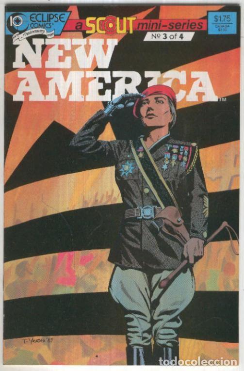 Comics: NEW AMERICA, Vol.1 No.03: The Avignon Gambit (Eclipse 1988) - John Ostrander