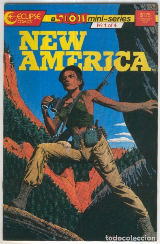 C&oacute;mics: NEW AMERICA, Vol.1 No.01: Baja, Japan (Eclipse 1987) - John Ostrander