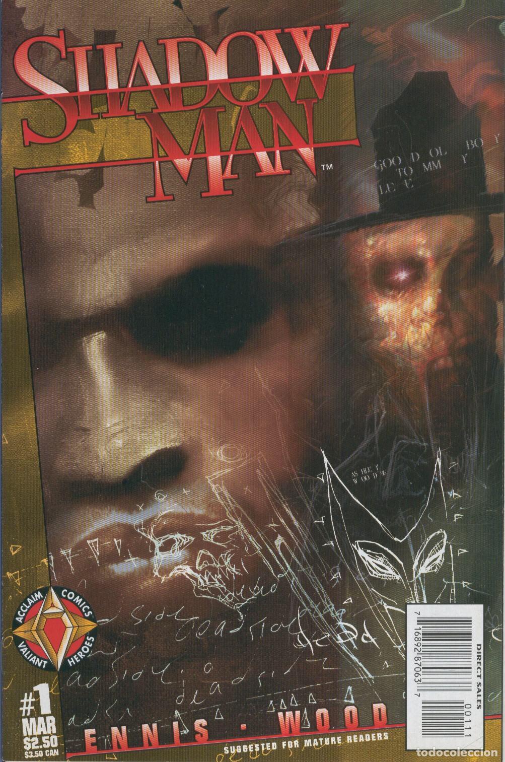 C&oacute;mics: SHADOWMAN Vol.2 Numero 01: Deadside Part I - Ashley Wood - Foto 1
