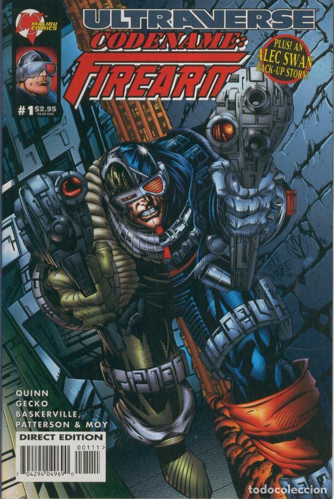 C&oacute;mics: CODENAME: FIREARM, Vol.1 No.01: The Adversary - Gabriel Gecko - Foto 1