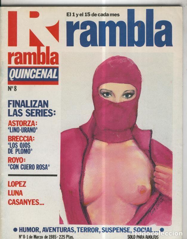 C&oacute;mics: Rambla Quincenal numero 8: Los ojos de plomo-con cuero rosa - Varios