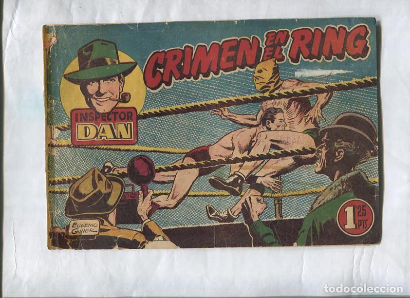 C&oacute;mics: Inspector Dan numero 11: Crimen en el ring - Eugenio Giner - Foto 1