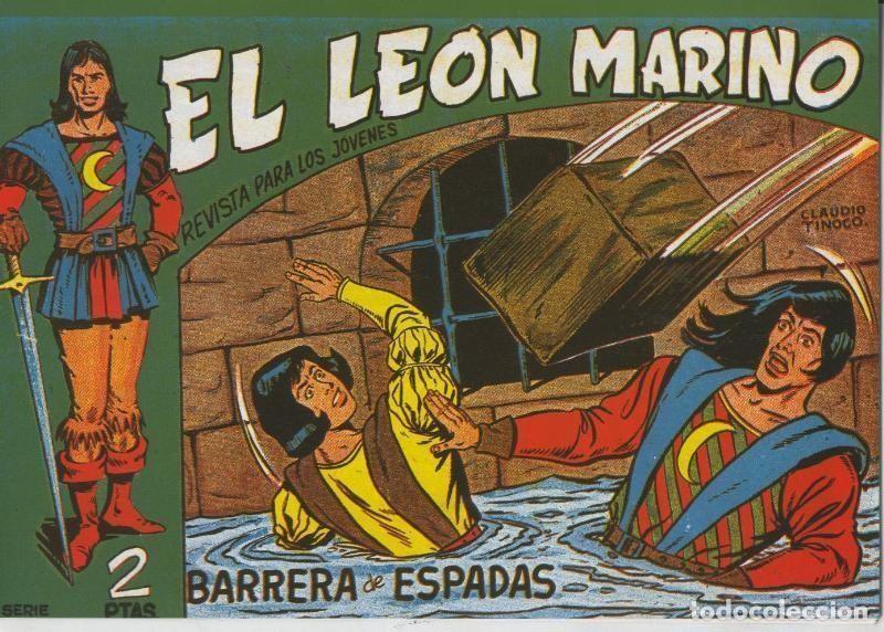 C&oacute;mics: El Leon Marino facsimil numero 03: barrera de espadas - Claudio Tinoco - Gigarpe - Foto 1