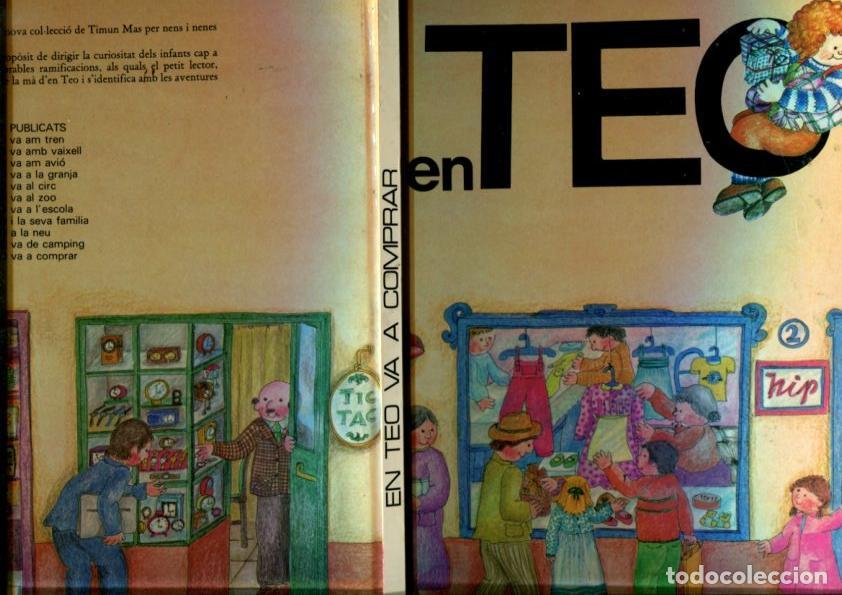 C&oacute;mics: En Teo descobreix mon: va a comprar - Violeta Denou - Foto 1