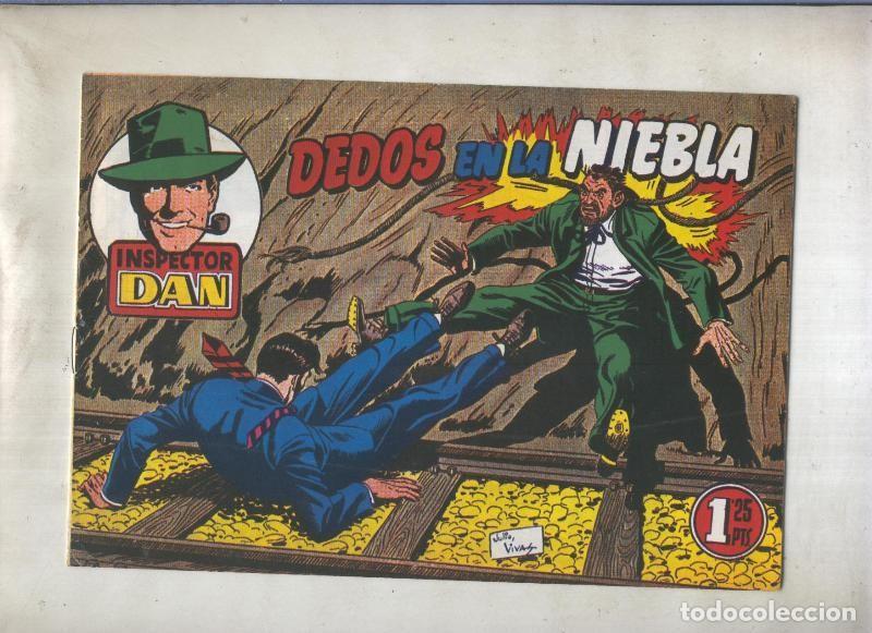 C&oacute;mics: Inspector Dan facsimil numero 70: Dedos en la niebla (numerado 1 en trasera) - Eugenio Giner - Foto 1