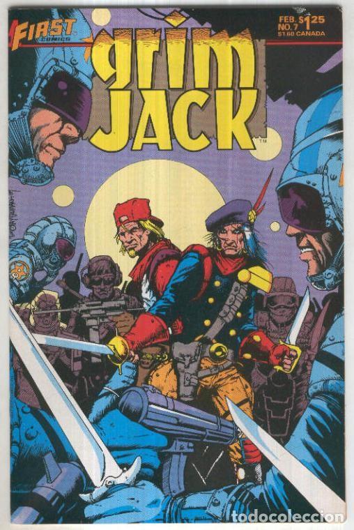 C&oacute;mics: GRIMJACK, Vol.1 No.07: Shadows of doubt (First Comics 1985) - John Ostrander