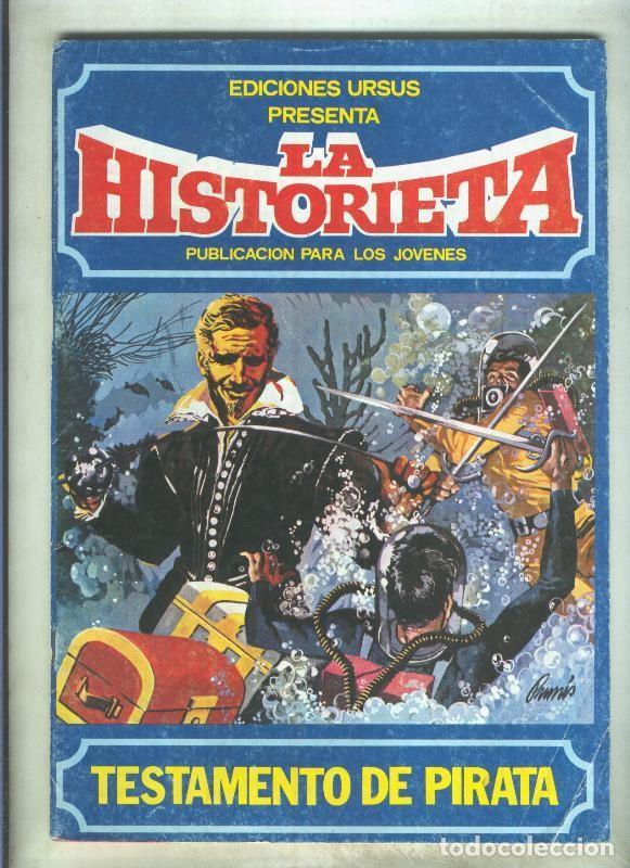 Fumetti: La historieta numero 1: Testamento de pirata - Jorge Gotarra y Carlos Prunes