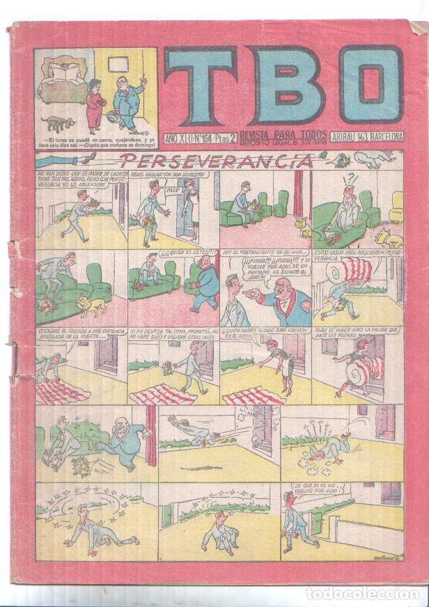 C&oacute;mics: TBO numero 164-Perseverancia (Castany) (numerado 2 en trasera) - Varios - Foto 1