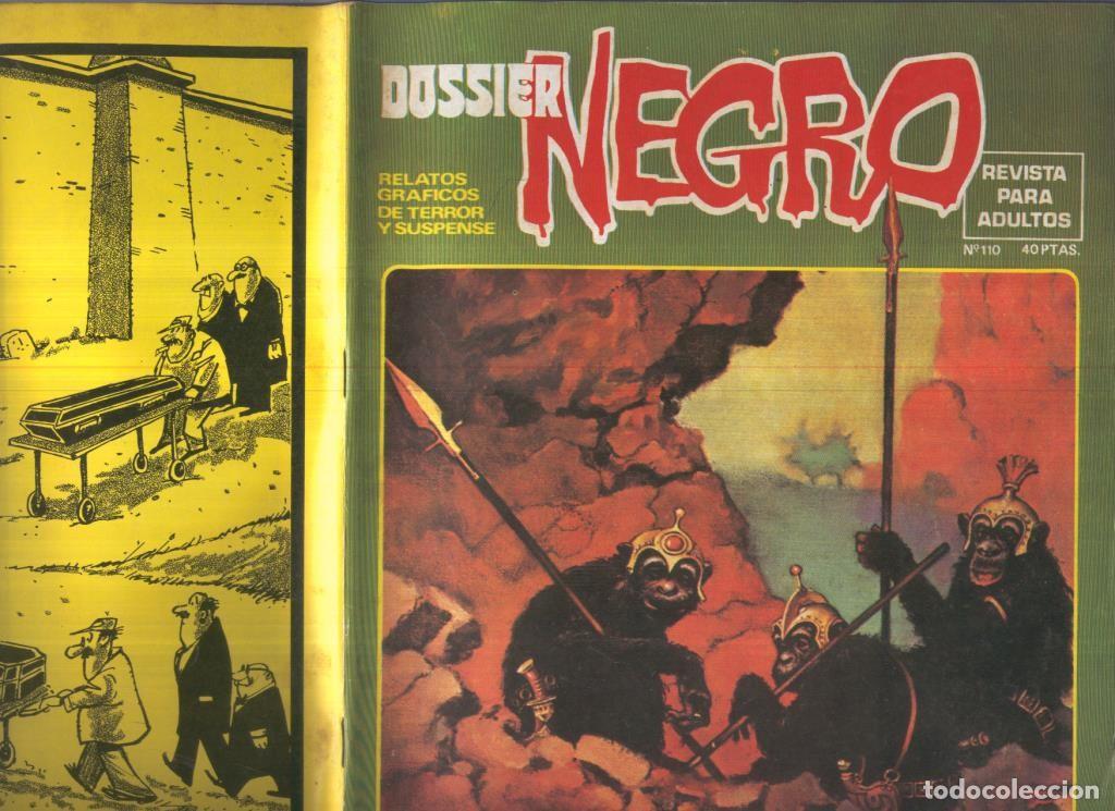 Fumetti: Dossier Negro numero 110 (numerado 2 en trasera) - Varios