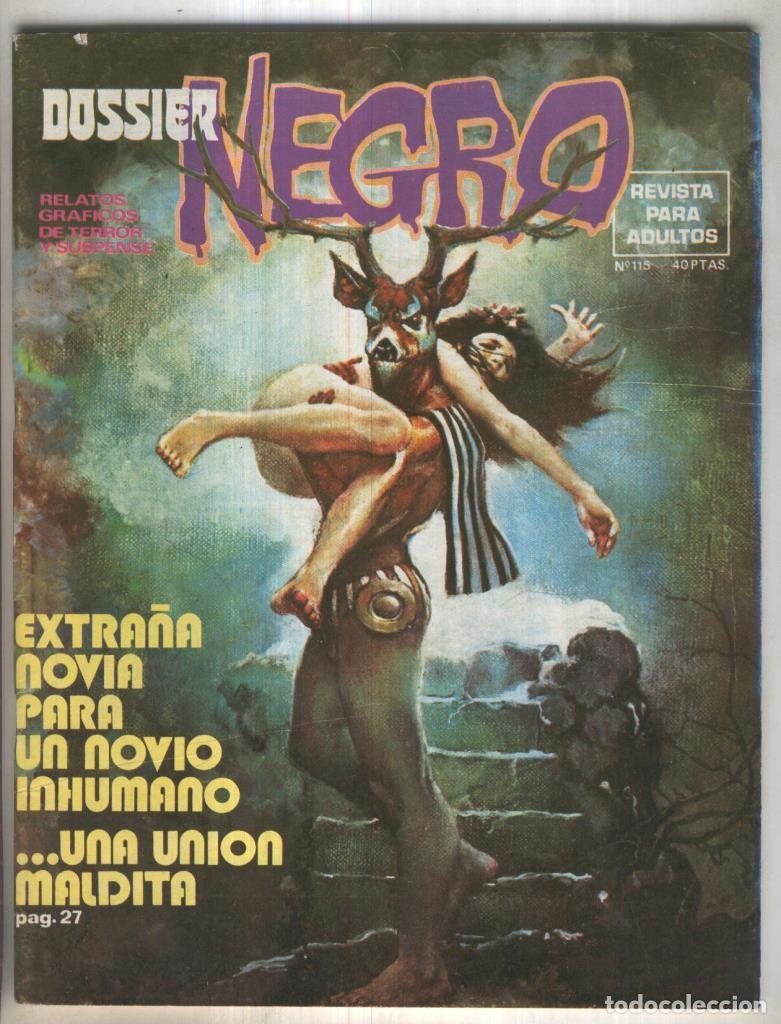 C&oacute;mics: Dossier Negro numero 115 (numerado 1 en trasera) - Varios - Foto 1