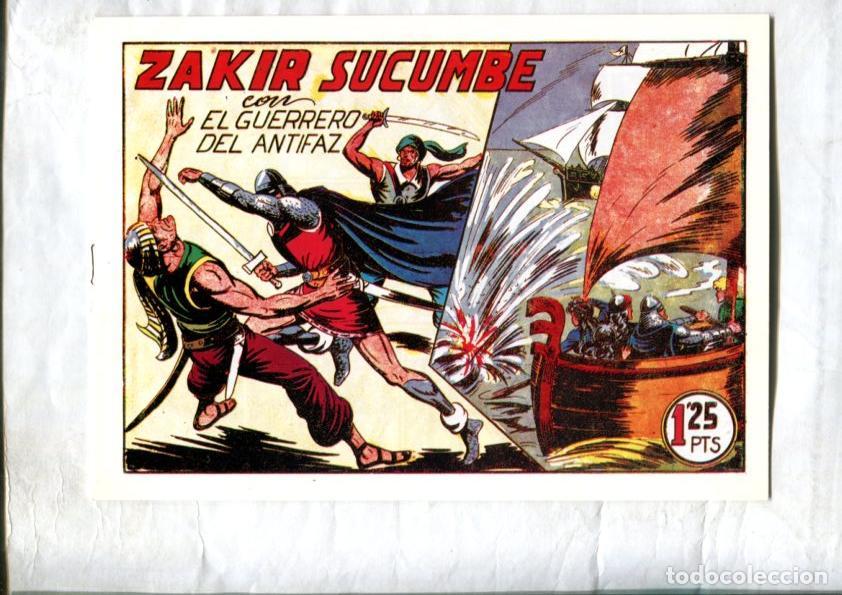 Comics: Facsimil: El Guerrero del Antifaz numero 121: Zakir sucumbe - Manuel Gago