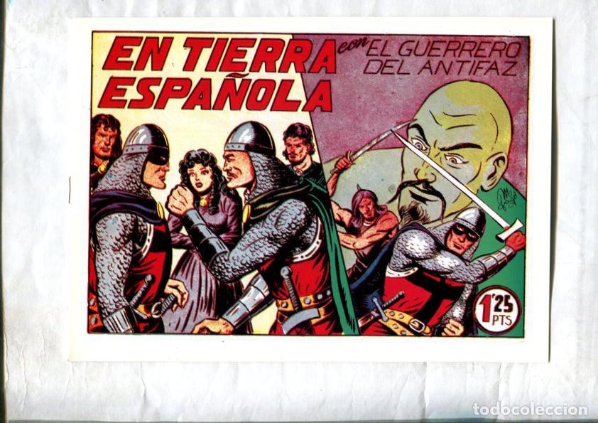 Fumetti: Facsimil: El Guerrero del Antifaz numero 126: En tierra espa&ntilde;ola - Manuel Gago