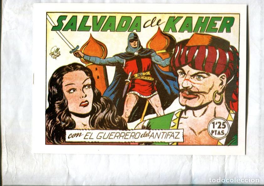 Comics: Facsimil: El Guerrero del Antifaz numero 146: Salvada de Kaher - Manuel Gago