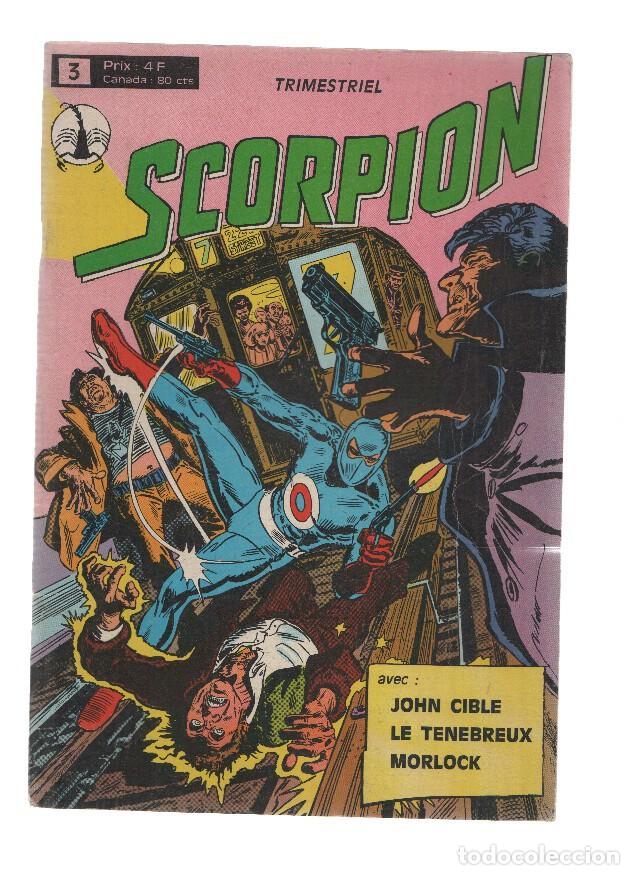 C&oacute;mics: SCORPION, Trimestrel, Numero 03: Cauchemar, John Cible (Sagedition 1982) - Foto 1