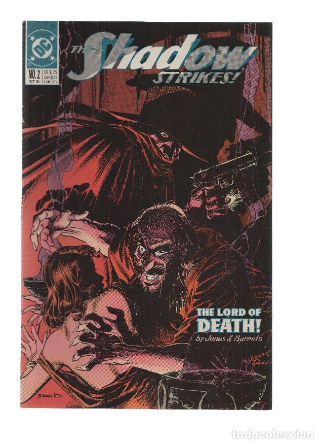Comics: THE SHADOW STRIKES, Volume 1, Numero 02: The Lord of Death (DC 1989) - Gerard Jones