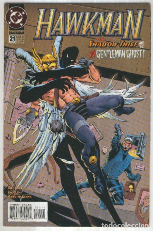 C&oacute;mics: HAWKMAN, Vol.3 No.21: Party Lines (DC 1995) - William Messner-Loebs - Foto 1