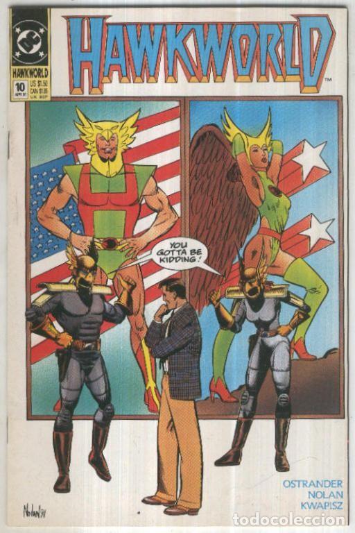 C&oacute;mics: HAWKWORLD, Vol.3 No.10: Images (DC 1991) - John Ostrander