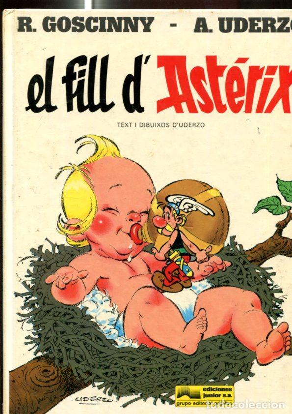 C&oacute;mics: Album: Asterix: El fill dAsterix (versio en catalan) - Uderzo - Foto 1