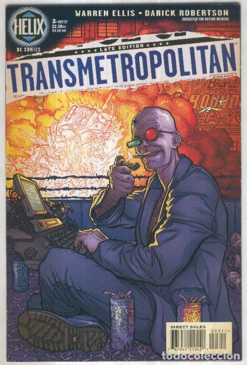 C&oacute;mics: TRANSMETROPOLITAN, Vo.1 No.03: Up on the Roof (DC-HELIX 1997) - Warren Ellis