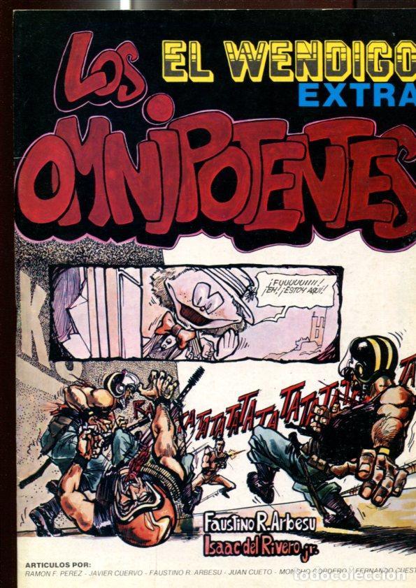 Comics: Fanzine: El Wendigo extra: Los onmipotentes y La Peque&ntilde;a Lulu - Isaac del Rivero-Faustino R.Arbezu