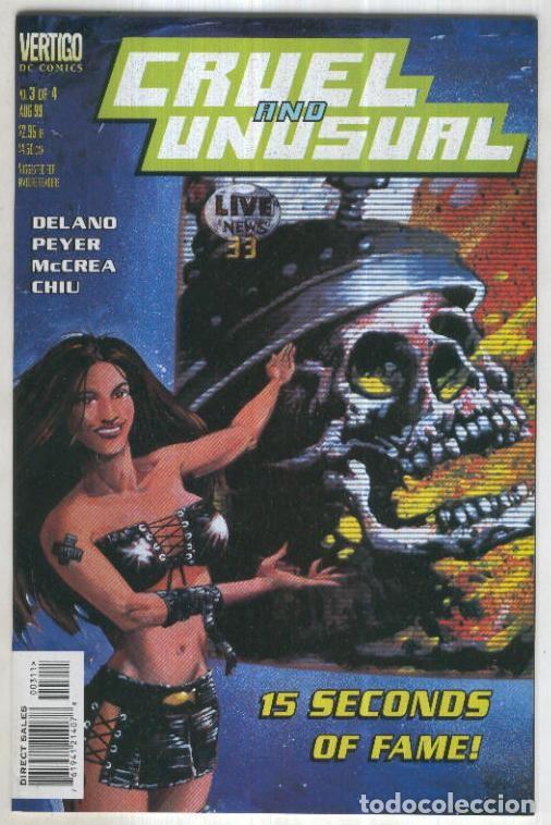 Comics: CRUEL AND UNUSUAL, Vol.1: Book Three (DC 1995) - Jamie Delano