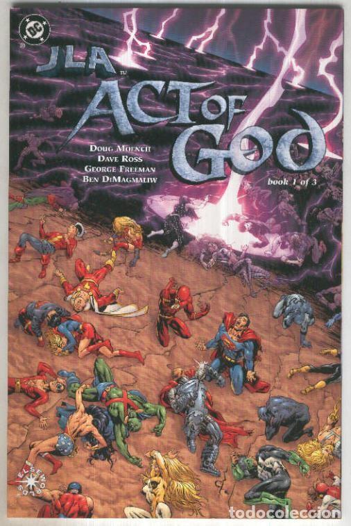 C&oacute;mics: JLA: ACT OF GOD Vol.1 No.01: Power Lost (TPB DC 2000) - Doug Moench