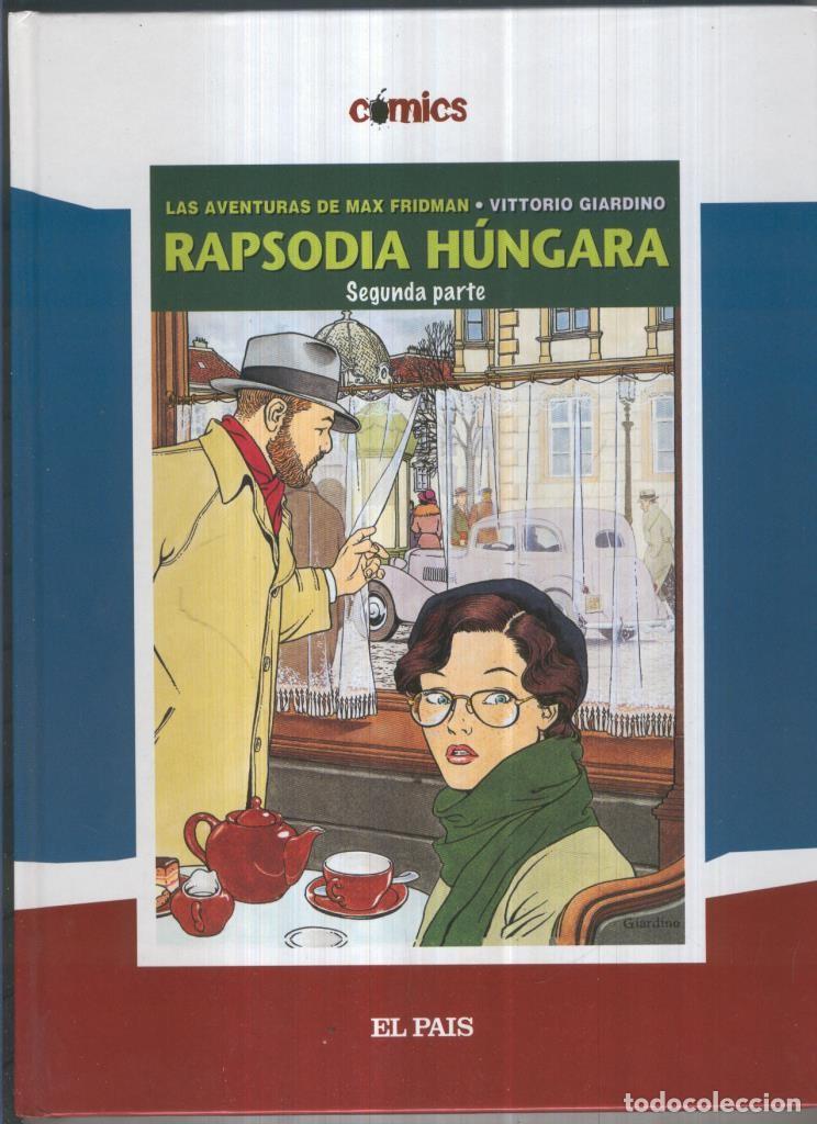 Fumetti: Comics El Pais volumen 13: Max Fridman: Rapsodia Hungara, 2&ordf; parte - Vittorio Giardino