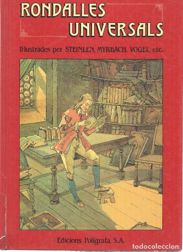Fumetti: RONDALLES UNIVERSALS - Ilustraciones Steinlen, Job, Myrbach, Vogel (Poligrafa 1987) - Steinlen, Job,