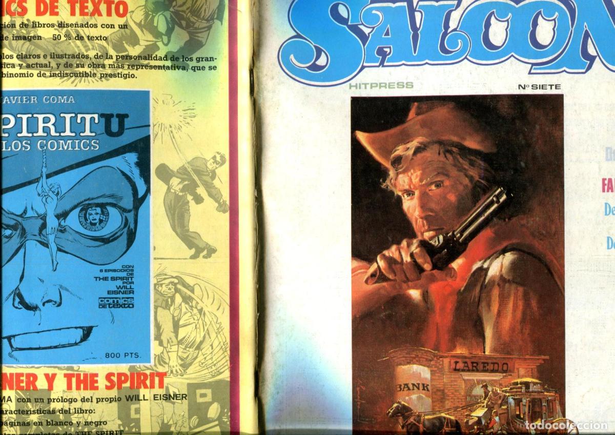 C&oacute;mics: El comic del Oeste Saloon numero 7 (numerado 2 en trasera) - Varios - Foto 1